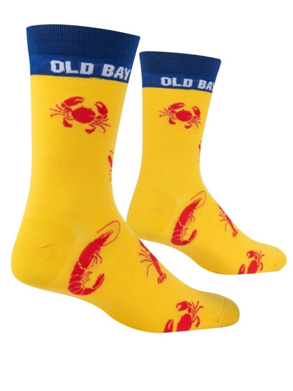 Odd Sox Old Bay Spice Crew Socks Men’s 6-12